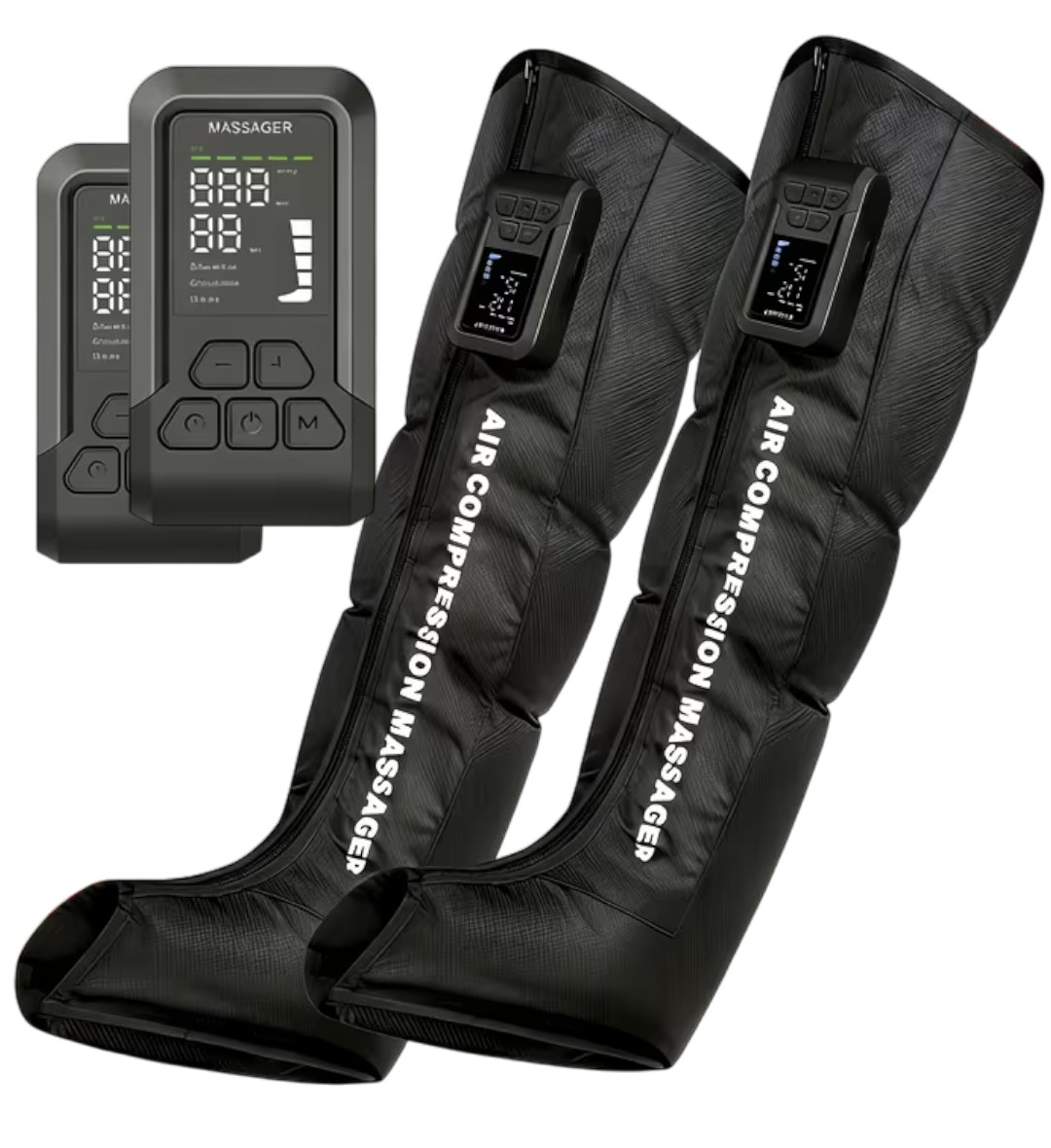 MASSAGEADOR BOTA DE COMPRESSÃO PNEUMÁTICA SEM FIO ST-504 (L)