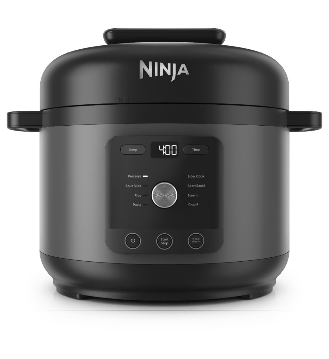 NINJA PANELA PRESSÃO ELÉCTRICA PC201GY 9EM1 6L 120V CINZA