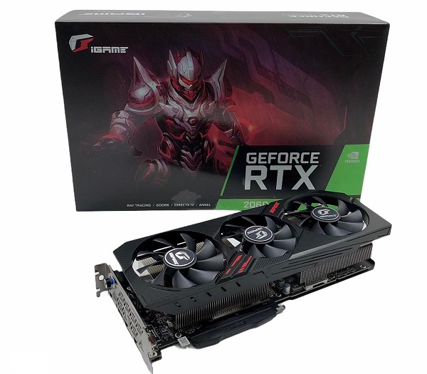 PLACA DE VIDEO 6GB RTX2060 1650MHZ DDR6 GAME 3*DP+HDM