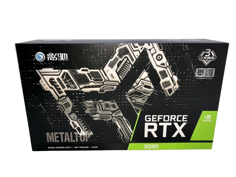 PLACA DE VIDEO 24GB RTX3090 1710MHZ GDDR6X GALAX METALTOP