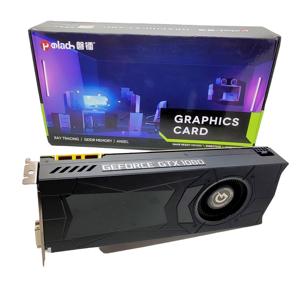 PLACA DE VIDEO 8GB GTX1080 1607MHZ GDDR5X GEFORCE PELADN REF