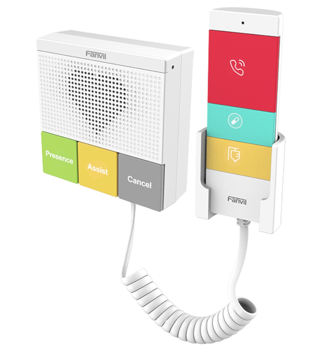 FANVIL INTERFONE IP Y501W-Y 2 SIP (INTERCOMUNICADOR DE SAUDE